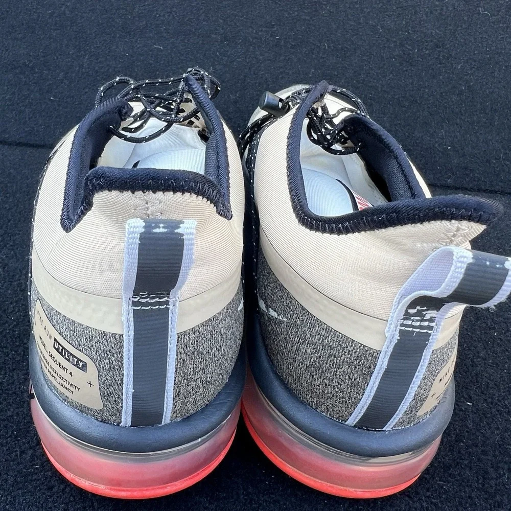 Nike Air Max Sequent 4 Utility Desert Ore AV3236-202 Men's Size 12